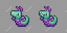 make pixel art characters