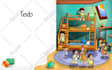create awesome children book illustrations