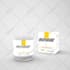 design luxury candle label and premium candle box packaging