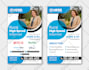 create door hanger, postcard, rack card and  dl flyer design