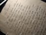 write anything on parchment with beautiful cursive