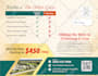 design promotional direct mail eddm postcard within 24 hours