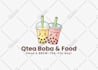 design boba milk tea logo