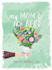 illustrate creative greeting card or postcard design