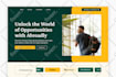 build creative portfolio resume website using wordpress