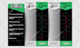 design price table, price list, pricing menu design, infographics
