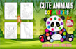 create bold and easy coloring book and color by number pages