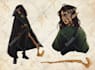 draw fantasy and dungeons and dragons charater