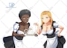 make cool and cute anime character illustration