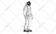 custom engraved line art hand drawn digital illustration
