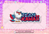 make kawaii japanese style logo for vtuber