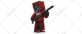 make professional 3d render of your minecraft skin