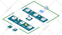 design flat illustrations for landing page, website and apps