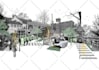 do architectural collages, illustrations and photoshop rendering