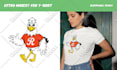 create retro cartoon mascot design for logo or merchandise