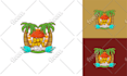create cute cartoon logo design, mascot for your business