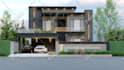 design a 3d exterior modelling and rendering of your building