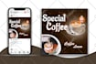 design instagram facebook post, stories, ad image