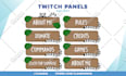 make personilzed twitch panel for your stream