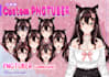 design pngtuber model or customized png tuber avatar, character