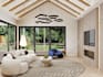create interior design, realistic 3d render in short time