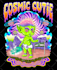 create illustration trippy psychedelic for shirt design