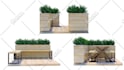 create exterior 3d models and rendering