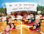 illustrate cute christian children book pages