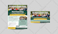 design a clean professional flyer