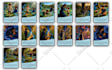 hand draw a custom full tarot or oracle card deck with box