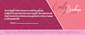 design gift voucher, coupon and certificate canva template