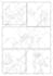 create manga page with semi realistic style