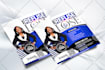 design event flyer, digital flyer, leaflet, brochure design