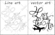 make vector line art or super detailed from your image