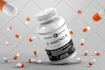 do label design, supplement label, cbd bottle label design