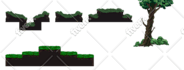 create a tileset 16x16 for your platform game in pixel art