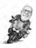 draw cool portrait cartoon caricature