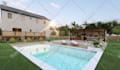 do realistic landscape, backyard, garden, pool, patio design