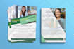 do awesome business event flyer, trifold brochure, door hanger design