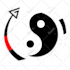 draw black and white art of cute animal imagination