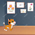 create awesome children book illustration illustrator,  children book
