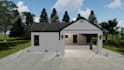 design and render 3d architectural visualizations of a modern house