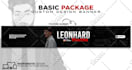 design high converting youtube banner and logo