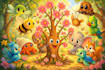 create captivating children book illustrations and covers