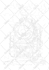 outline tattoo stencil for thermal printer, tracing