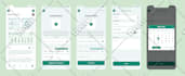 design app mockup, wireframe, prototype and UI
