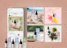 design creative facebook ads post