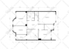 redraw 2d floor plan for real estate agent