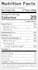 do fda,cfia and UK product nutrition facts label