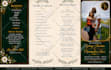 design wedding programs event signage menu templates wedding website